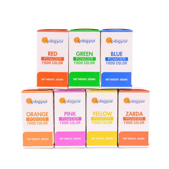Powder Food Color Set