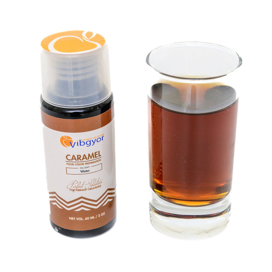 Brown (Caramel) Gel Food Color
